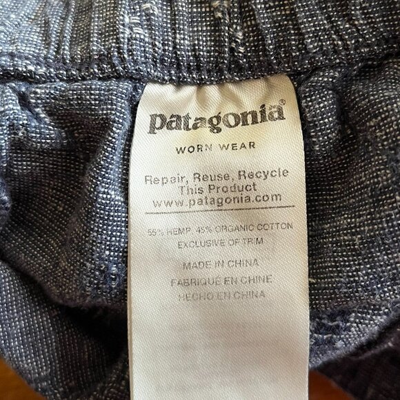 Patagonia blue hemp pants 4T - Picture 7 of 10